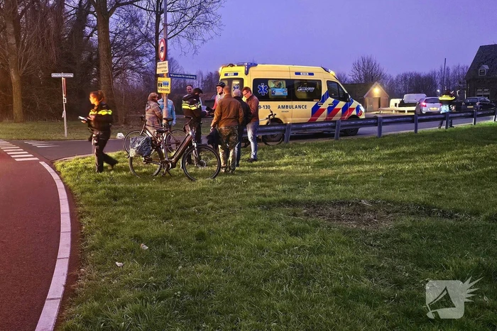 Aanrijding fietser en automobilist