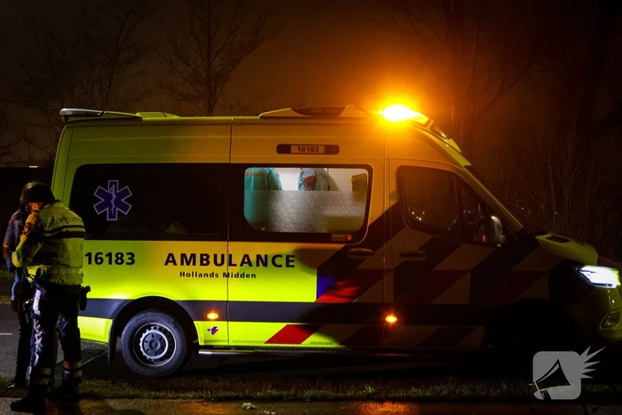 Scooterrijder komt ten val bij aanrijding