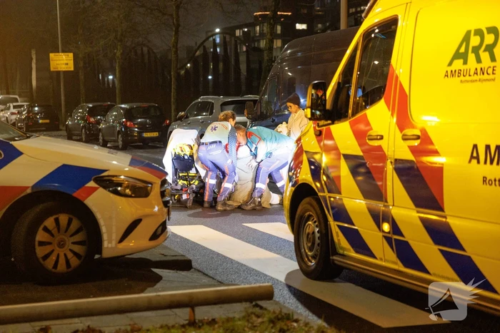 Persoon aangereden op zebrapad