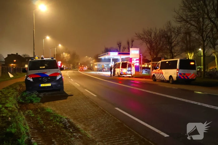 Politie grootschalig aanwezig bij bekerwedstrijd