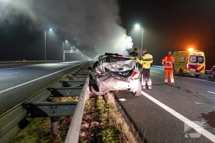 brand rijksweg a9 l 64,3 akersloot