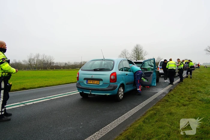 Drie voertuigen betrokken bij ongeval