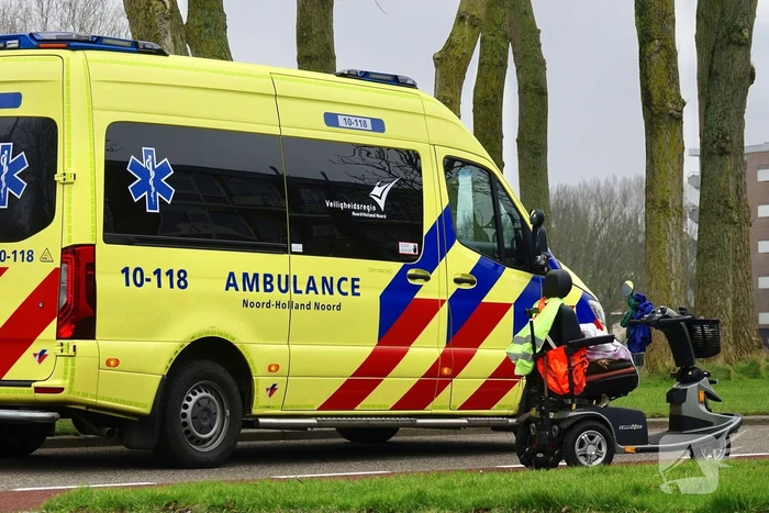 Scootmobieler betrokken bij ongeval