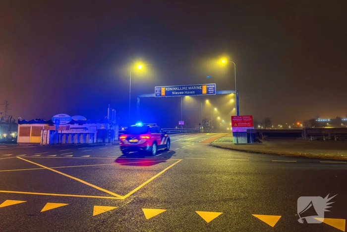 Persoon overleden na te water raking op Marineterrein