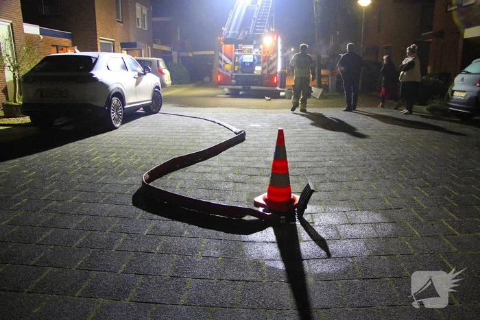 Kelder vol water door gesprongen waterleiding