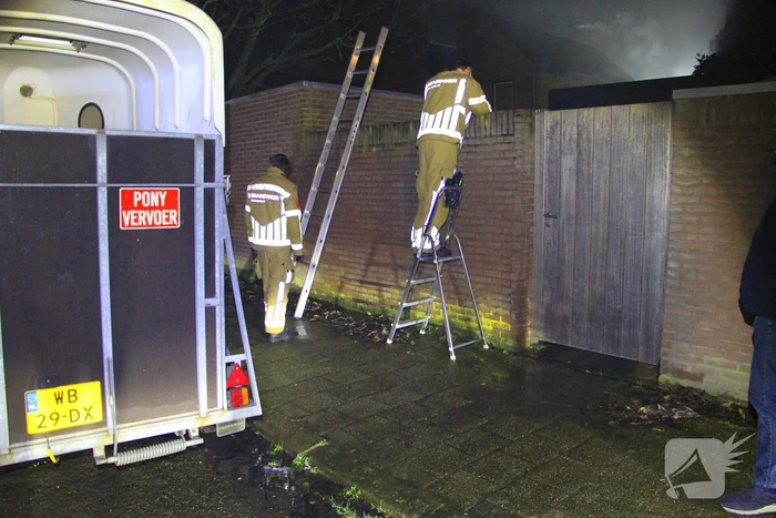 Kelder vol water door gesprongen waterleiding