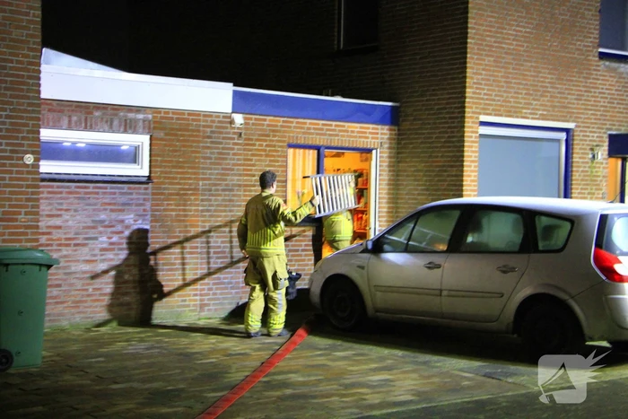 Kelder vol water door gesprongen waterleiding