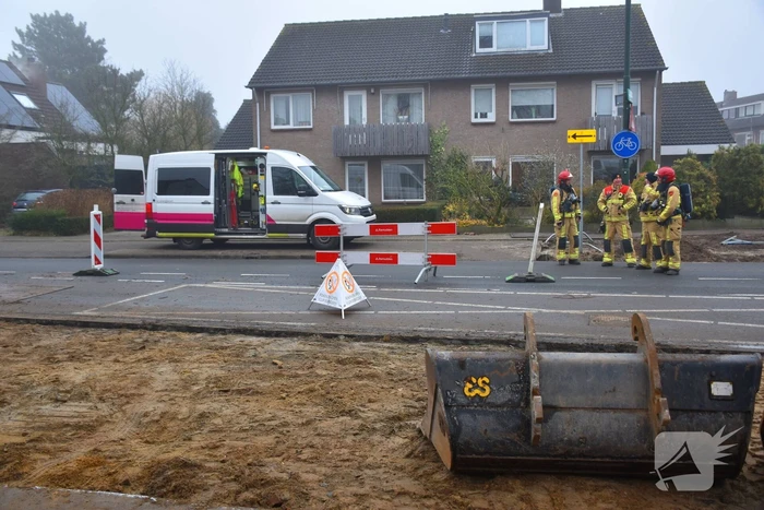 Verwijderen boomstronk veroorzaakt gaslekkage