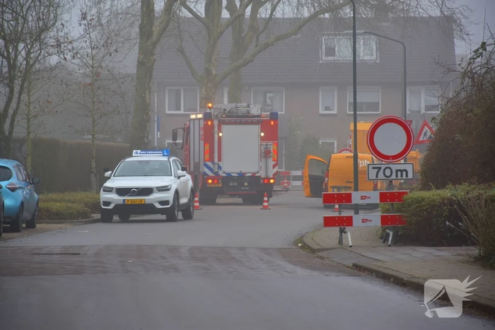 Verwijderen boomstronk veroorzaakt gaslekkage