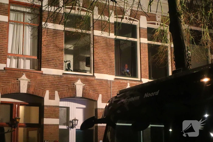 Brandweer ingezet voor een woning brand