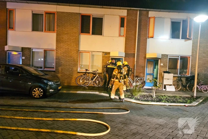 Brand in meterkast van woning