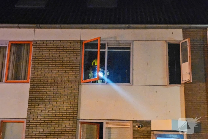 Brand in meterkast van woning
