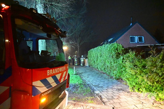 Brandweer ingezet voor melding woningbrand