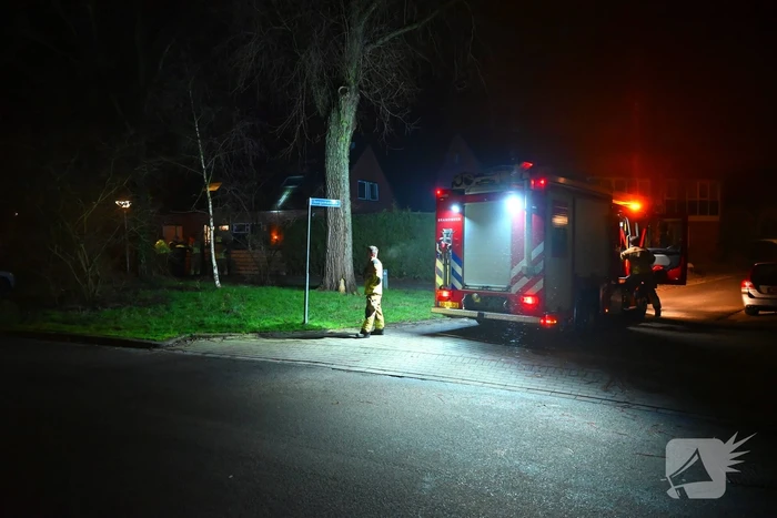 Brandweer ingezet voor melding woningbrand