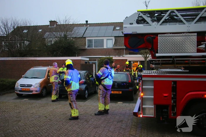 Schoorsteenbrand snel onder controle