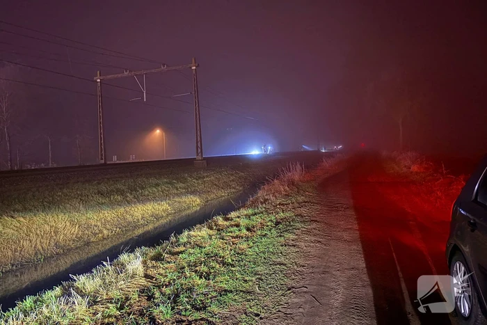 Treinverkeer stilgelegd door mogelijk ongeval