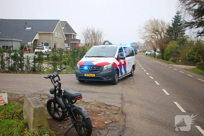 Botsing tussen fatbiker en scooterrijder