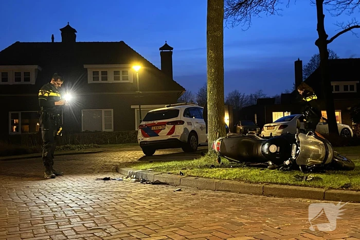 Motorrijder gewond bij botsing met auto