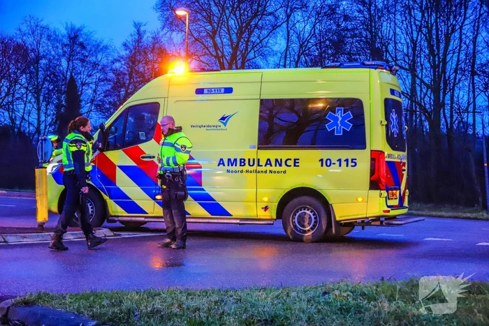 Fietser gewond bij ongeval op kruising