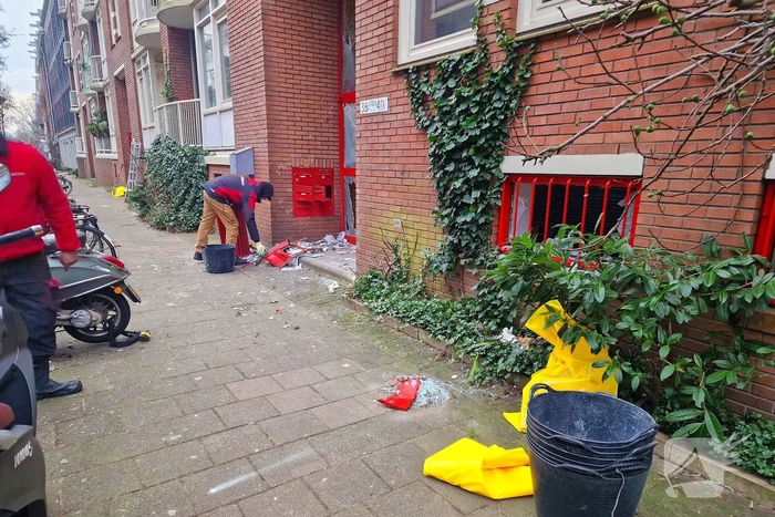 Opnieuw explosie bij portiekdeur
