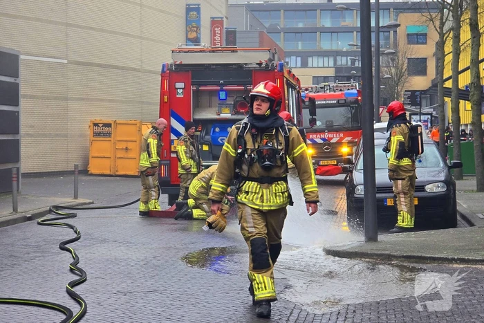 Flinke brand in elektriciteitskast