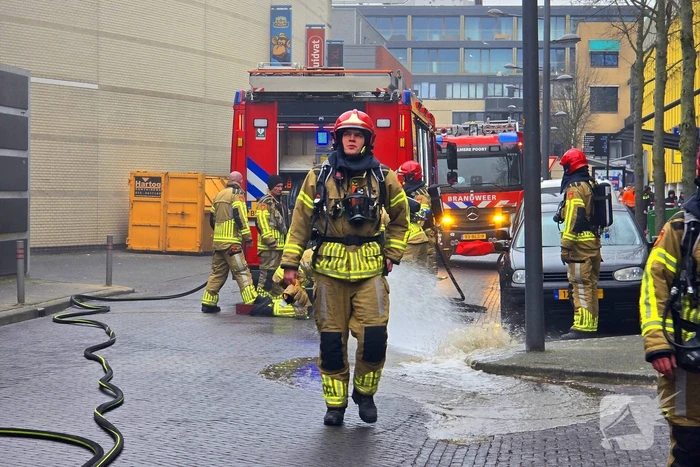 Flinke brand in elektriciteitskast