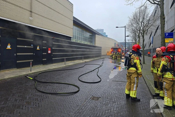 Flinke brand in elektriciteitskast