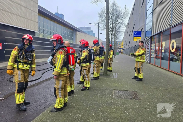 Flinke brand in elektriciteitskast