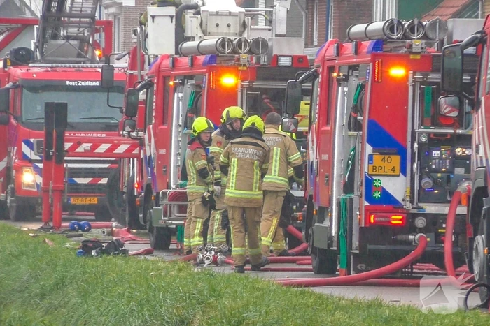Huis verloren door brand op bovenste verdieping