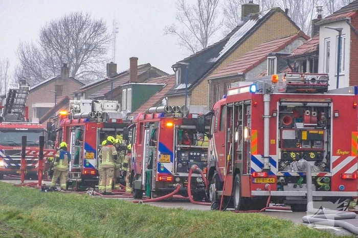 Huis verloren door brand op bovenste verdieping