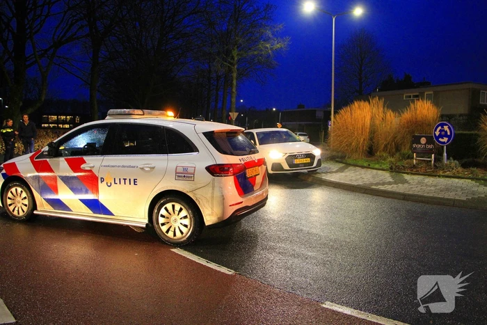 Fietser gewond bij botsing met auto