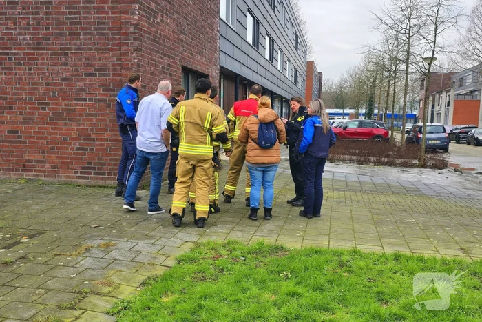 Sinkhole voor woning ontstaan