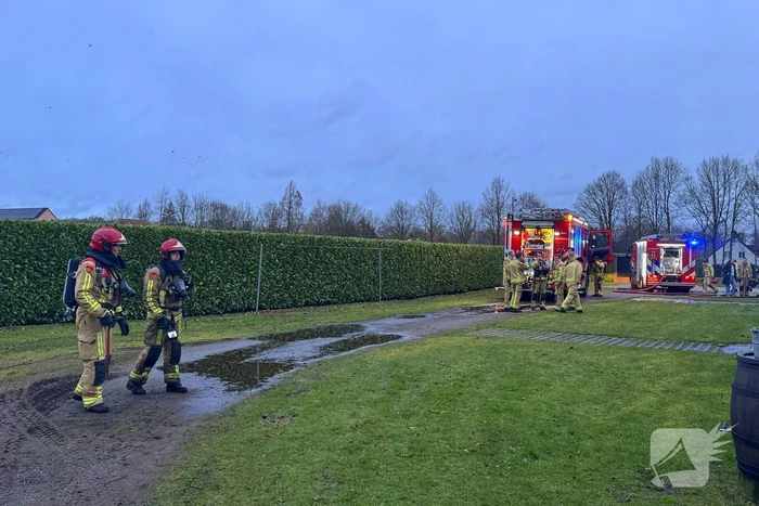 Flinke schade naar brand in schuur, paard gered