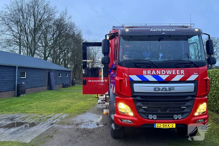 Flinke schade naar brand in schuur, paard gered