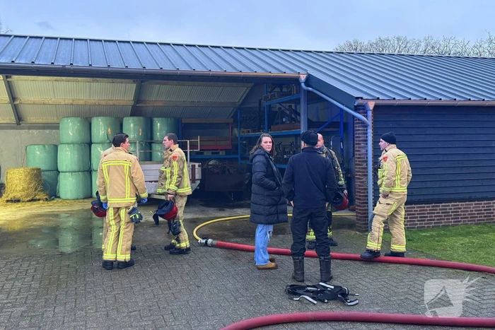 Flinke schade naar brand in schuur, paard gered