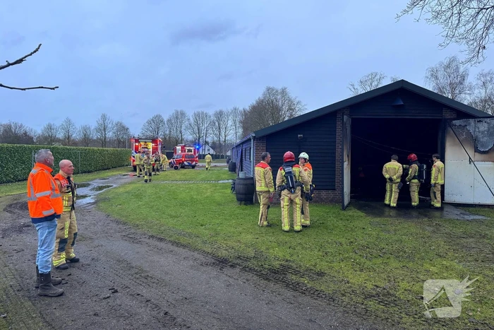 Flinke schade naar brand in schuur, paard gered