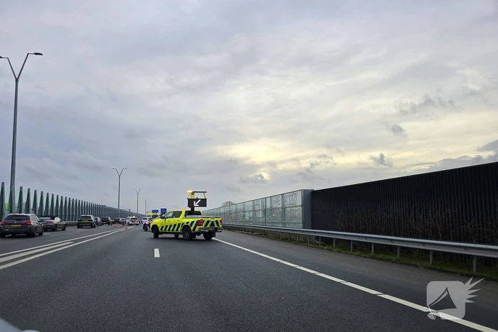 Snelweg afgesloten na ongeval