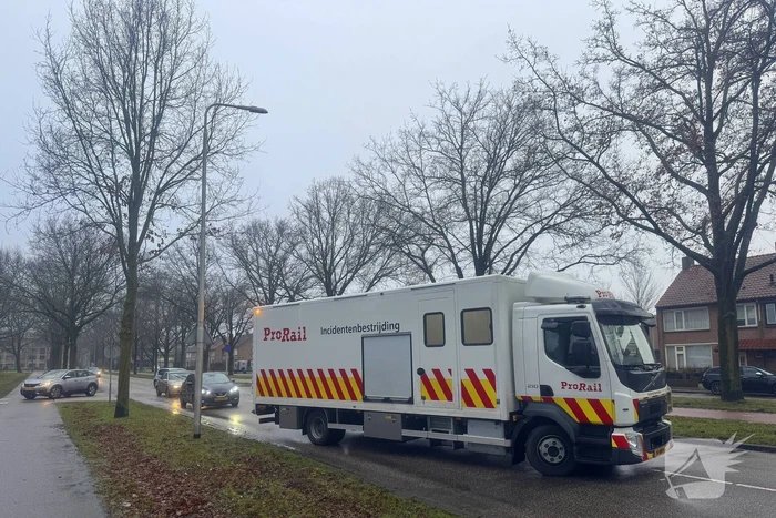 Treinverkeer stilgelegd na aanrijding