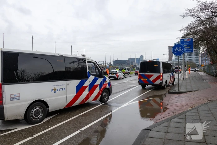 Veel politie aanwezig wegens demonstratie