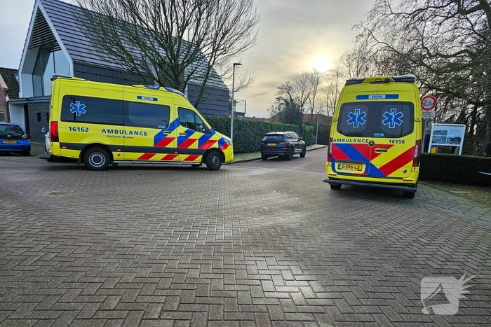 Traumahelikopter trekt veel bekijks