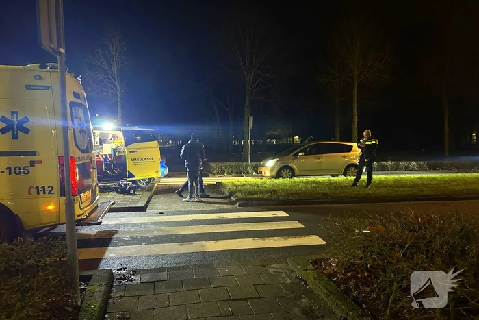 Automobilist rijdt door na aanrijden voetganger