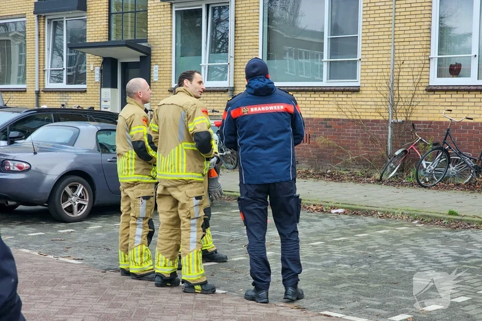 Vlooienbom verbrand in portiekwoning