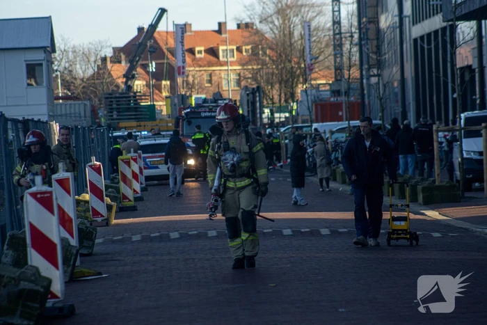 Melding brand in pand blijkt stoomvorming