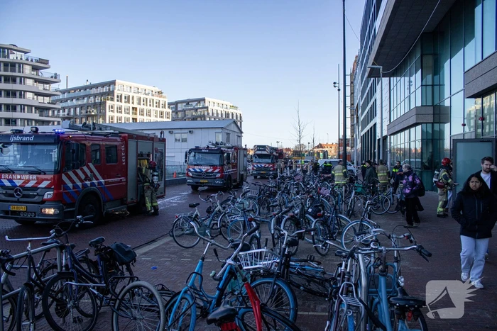 Melding brand in pand blijkt stoomvorming