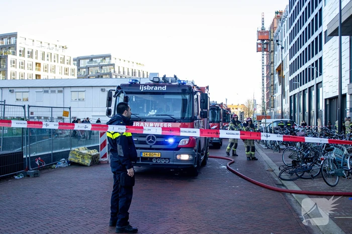 Melding brand in pand blijkt stoomvorming