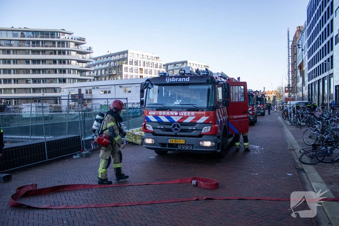 Melding brand in pand blijkt stoomvorming