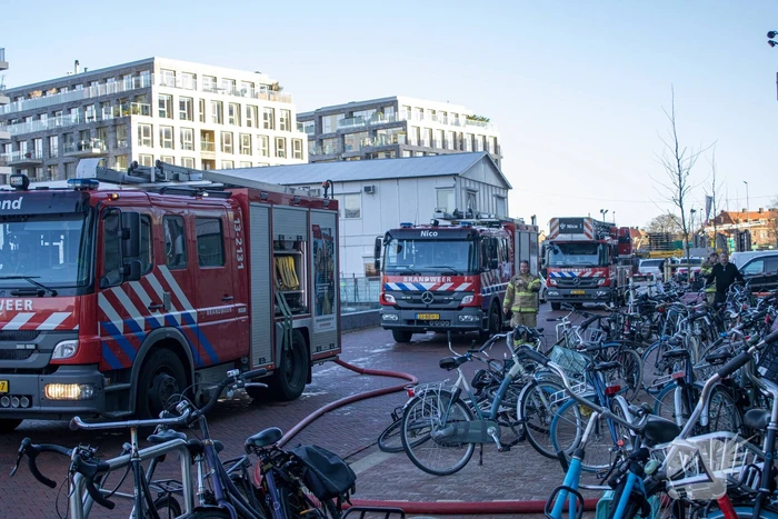 Melding brand in pand blijkt stoomvorming
