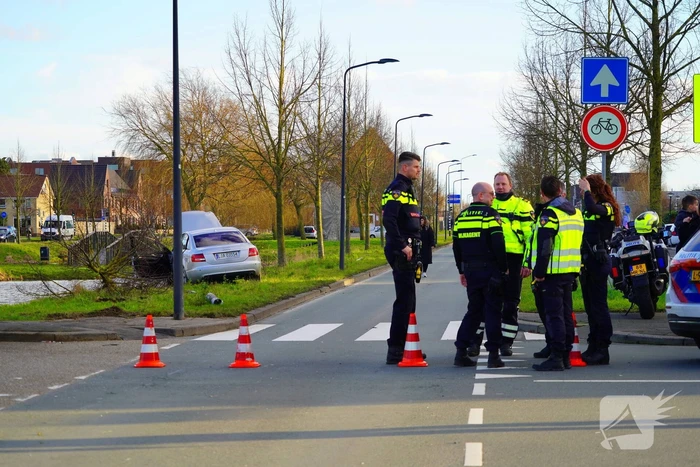 Flinke schade nadat automobilist op boom botst