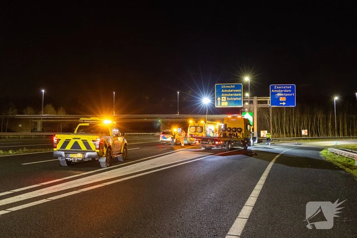 ongeval rijksweg a9 l 38,7 y lijnden