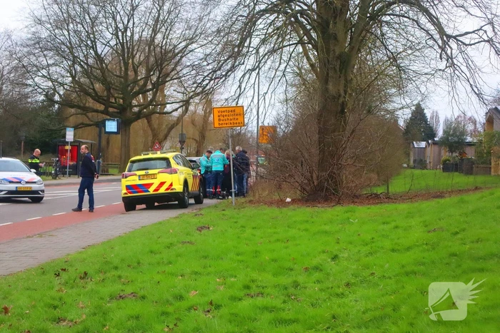 Personenbus volledig in brand